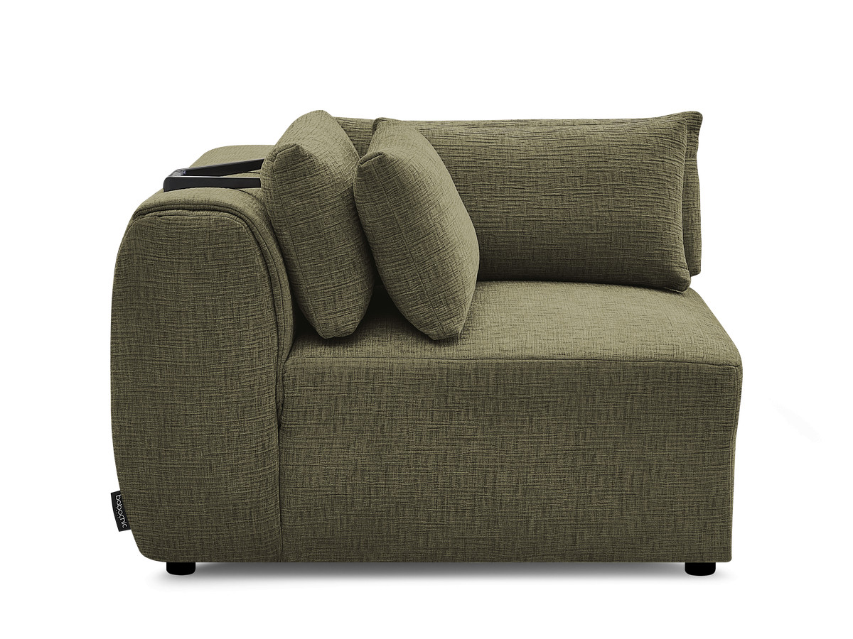 Hoek met hoofdsteun voor modulaire bank JANA, structuurstof