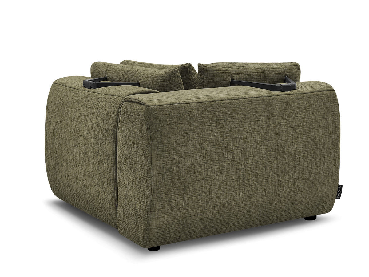 Hoek met hoofdsteun voor modulaire bank JANA, structuurstof