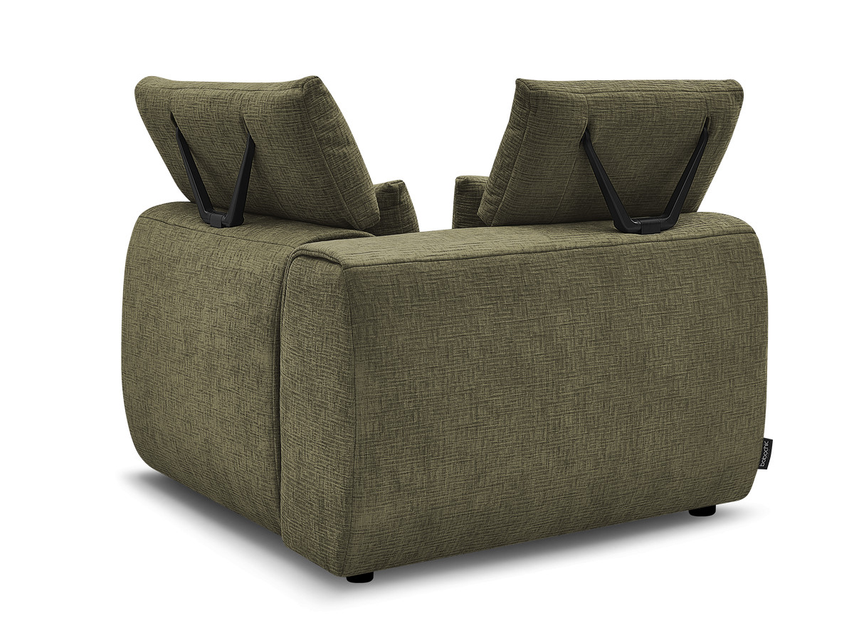 Hoek met hoofdsteun voor modulaire bank JANA, structuurstof