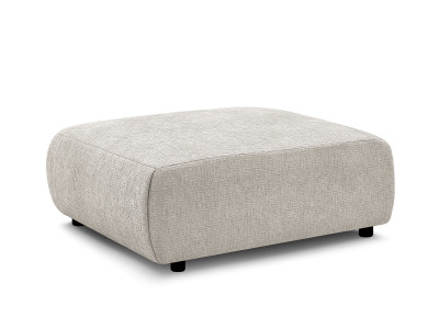 Pouf grand JANA tissu texturé