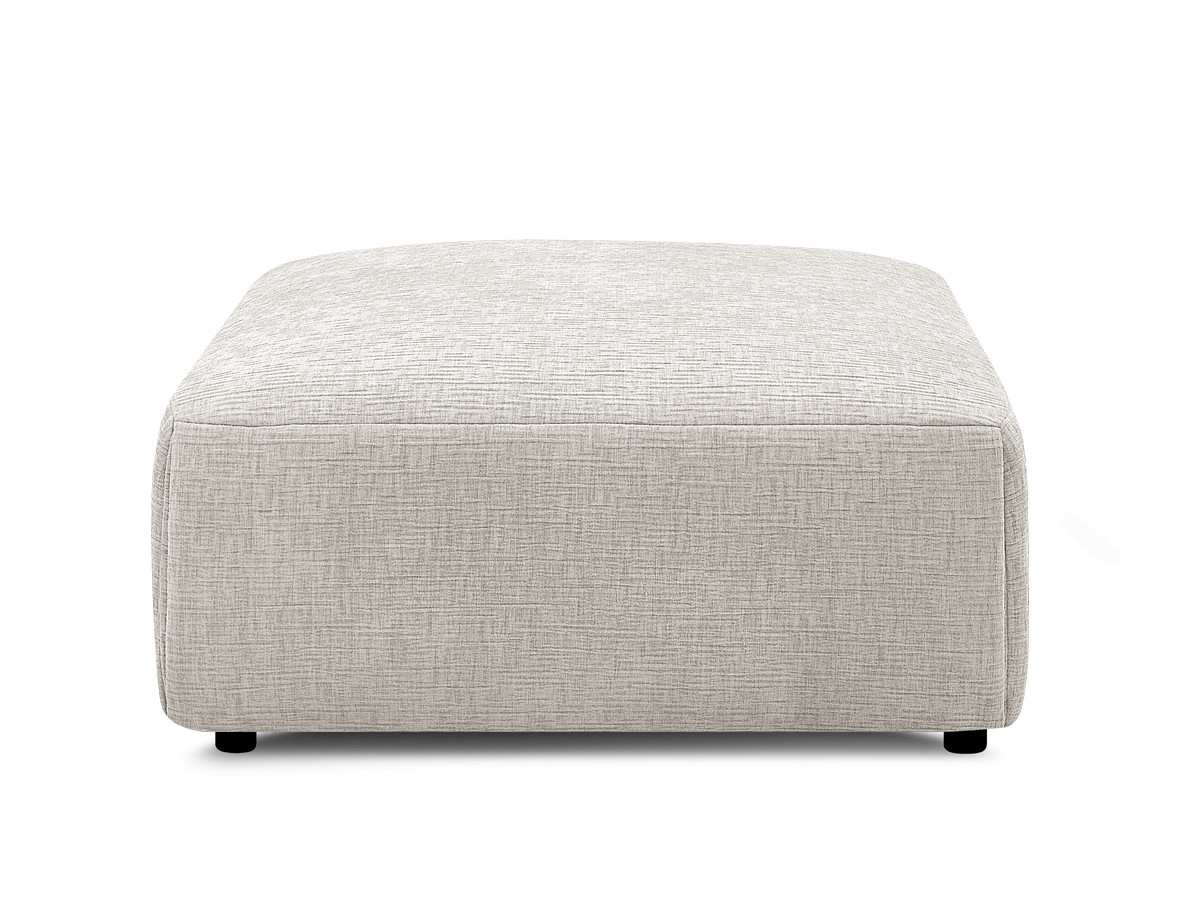 JANA grote poef in structuurstof