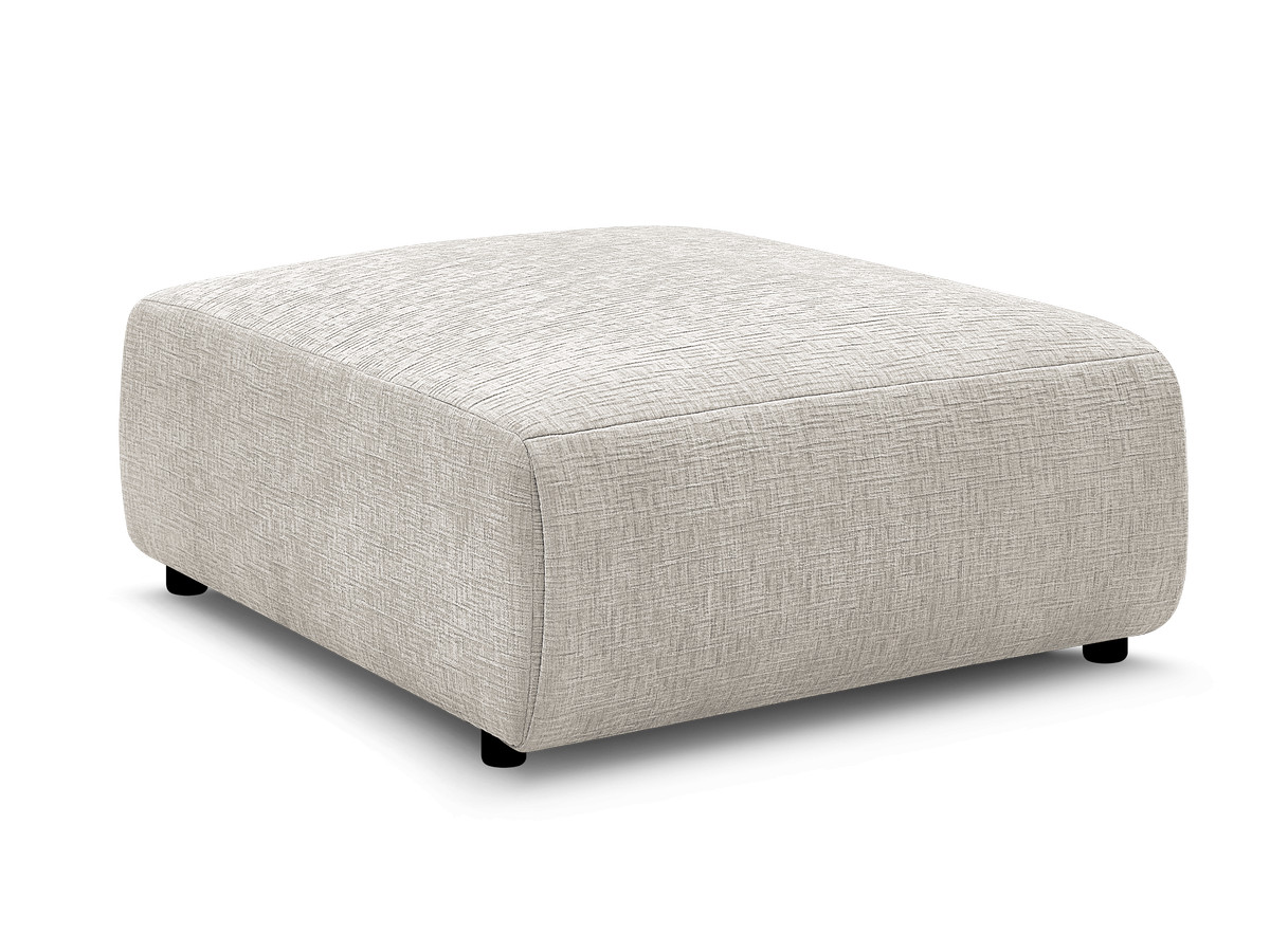 JANA grote poef in structuurstof