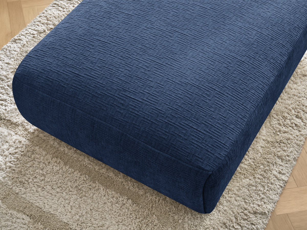 JANA grote poef in structuurstof