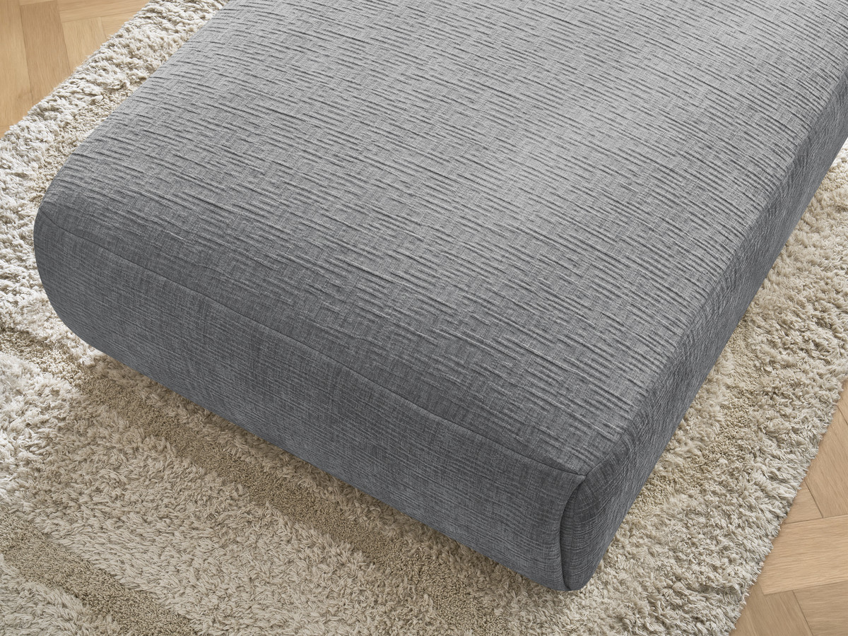 JANA grote poef in structuurstof