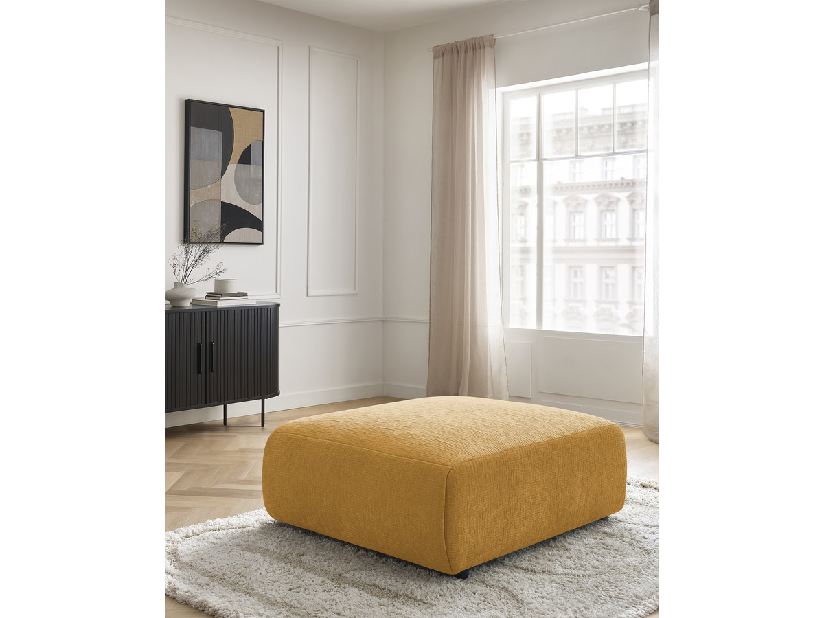 JANA grote poef in structuurstof