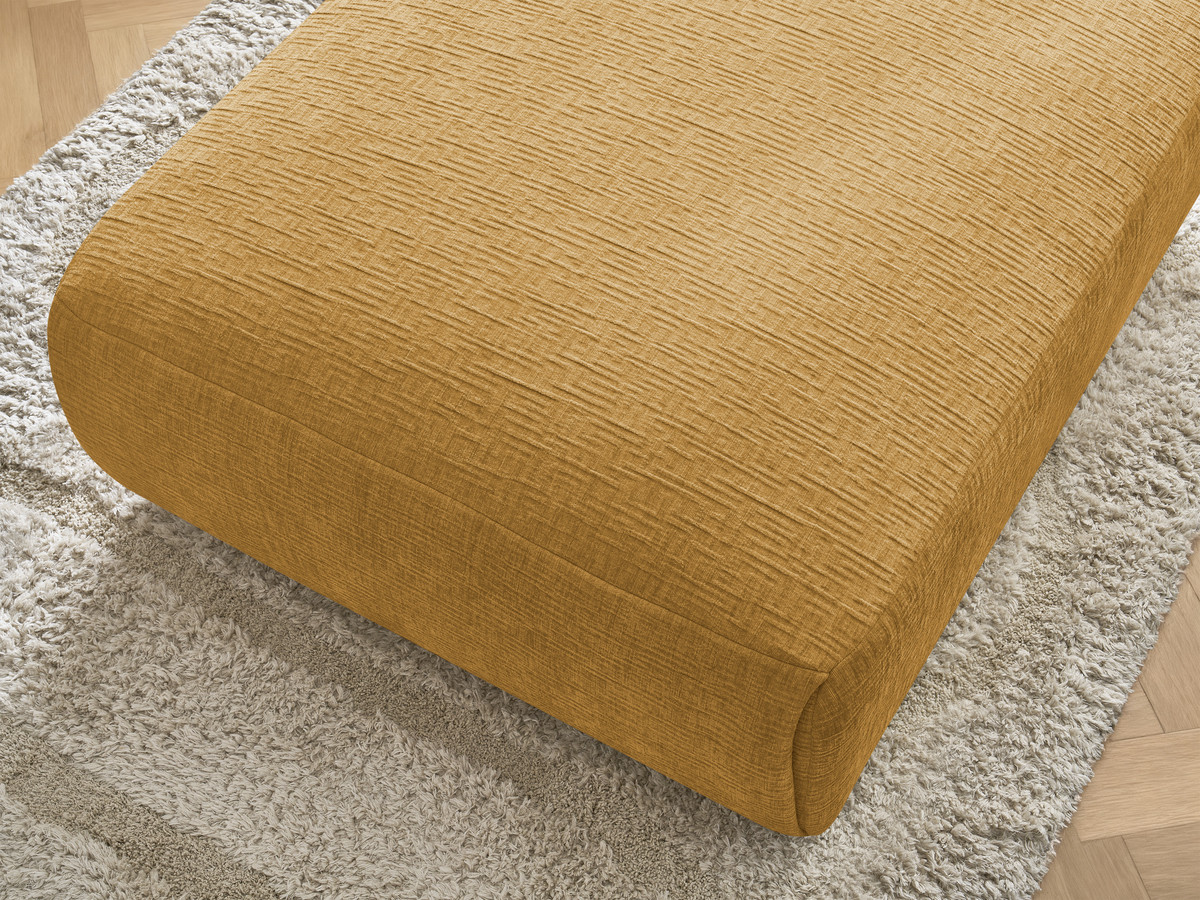 JANA grote poef in structuurstof