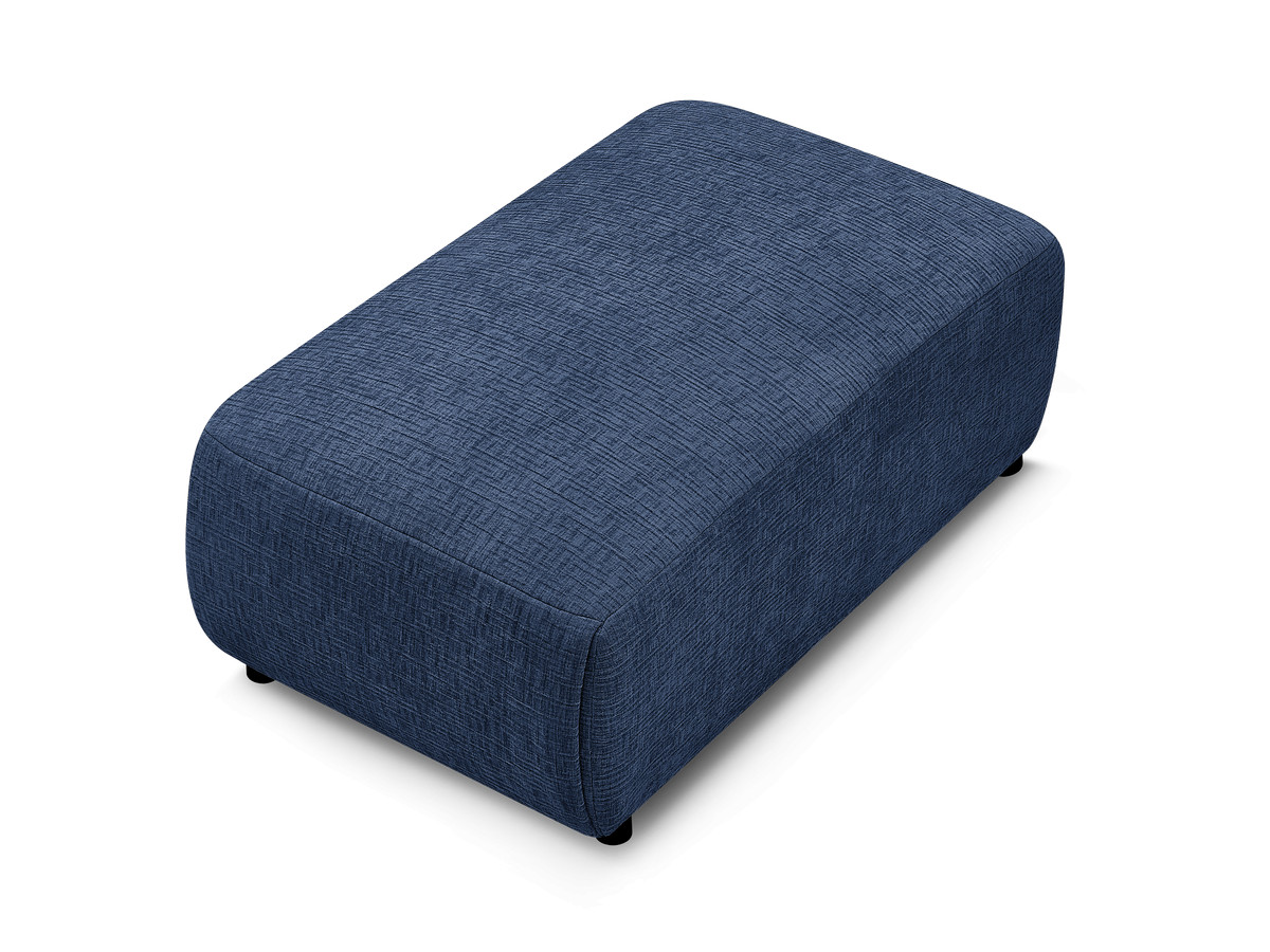 JANA kleine poef in structuurstof