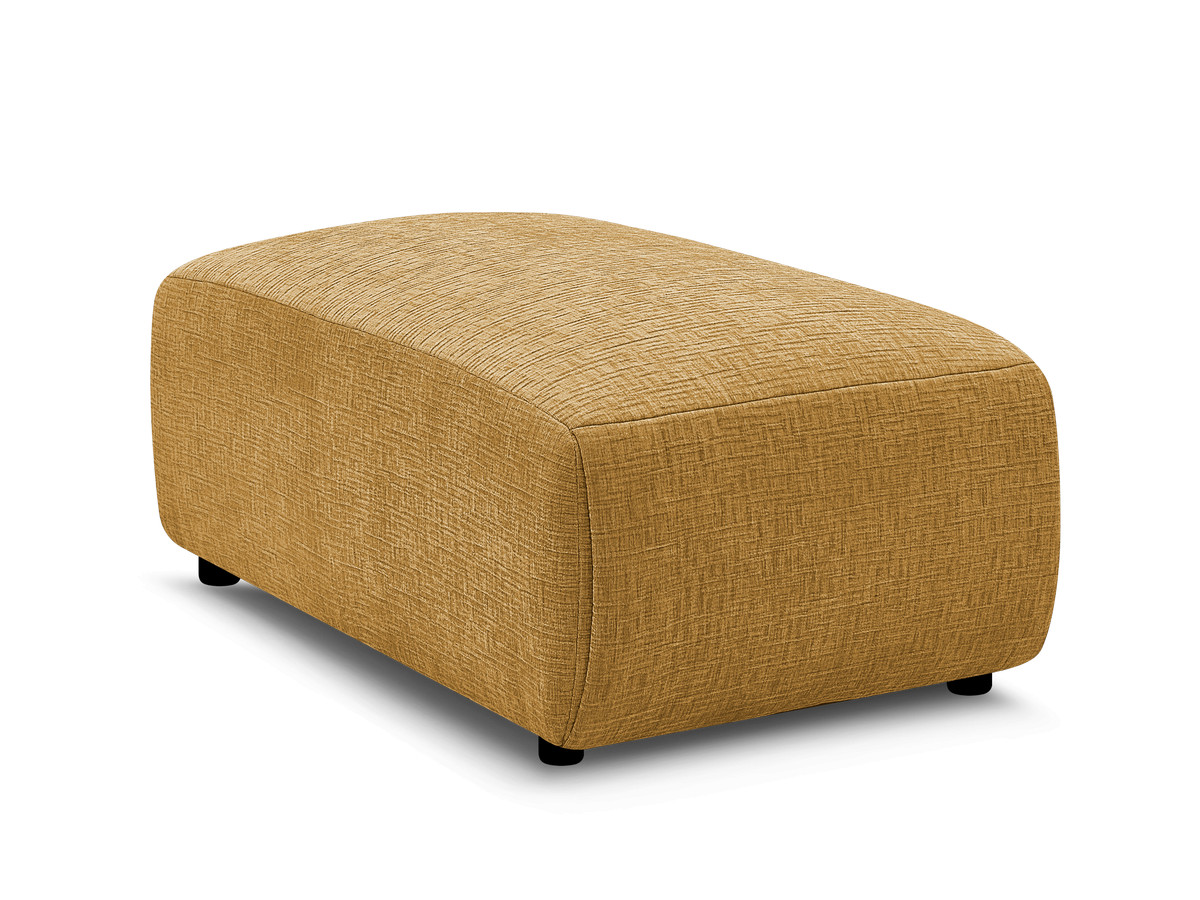 JANA kleine poef in structuurstof