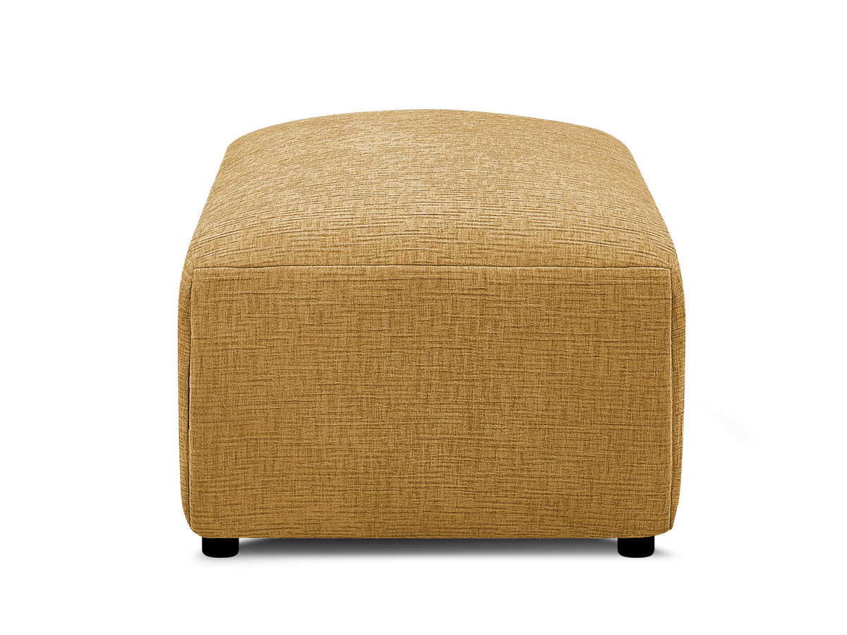 JANA kleine poef in structuurstof