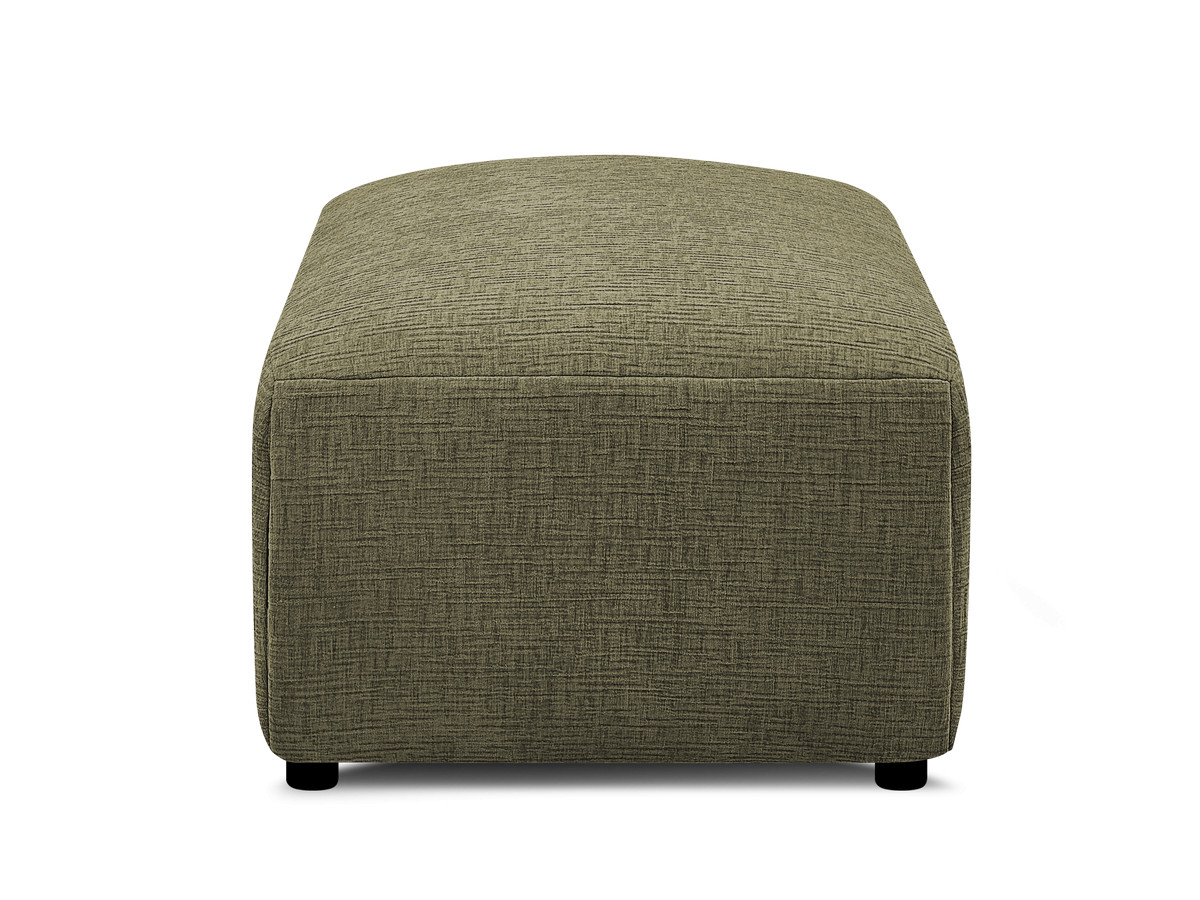 JANA kleine poef in structuurstof