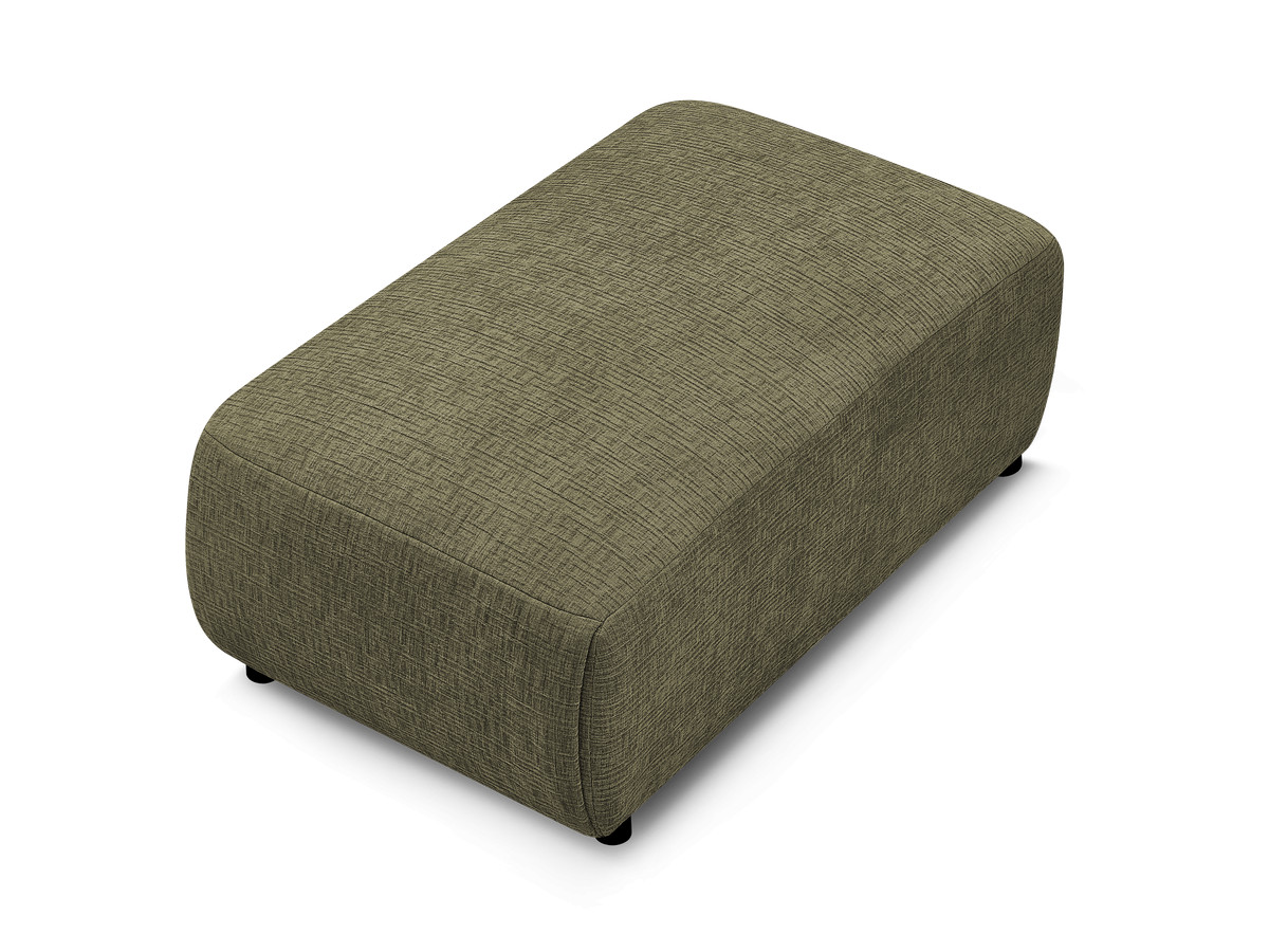 JANA kleine poef in structuurstof