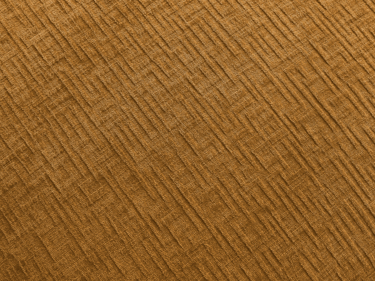 Modulaire vaste panoramabank met hoofdsteunen in JANA-stof met 2 chaise longues, 2 fauteuils en 1 grote poef