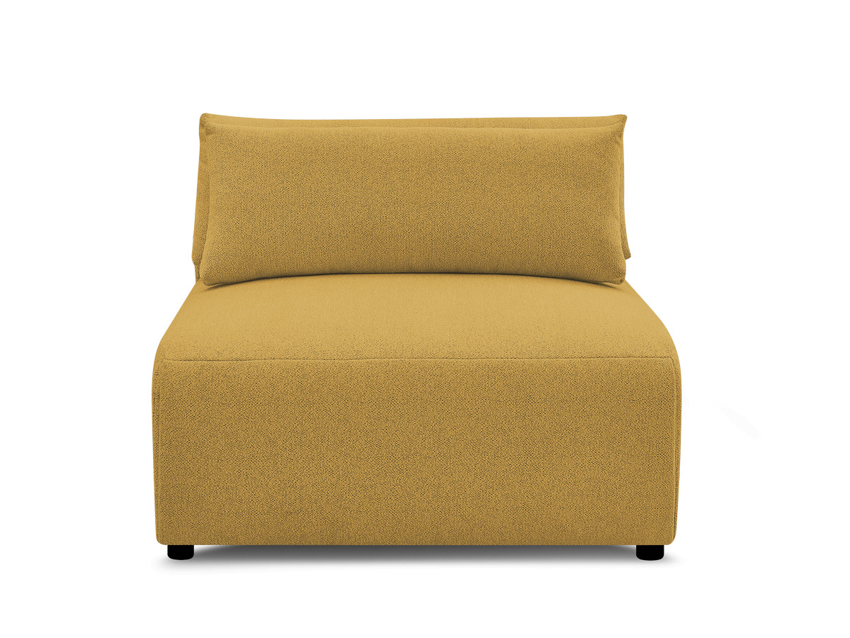 JANA 1-zits chaise longue met hoofdsteun voor modulaire bank, gemêleerde stof