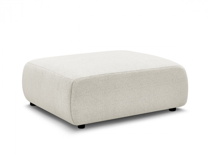 Pouf grand JANA tissu chiné