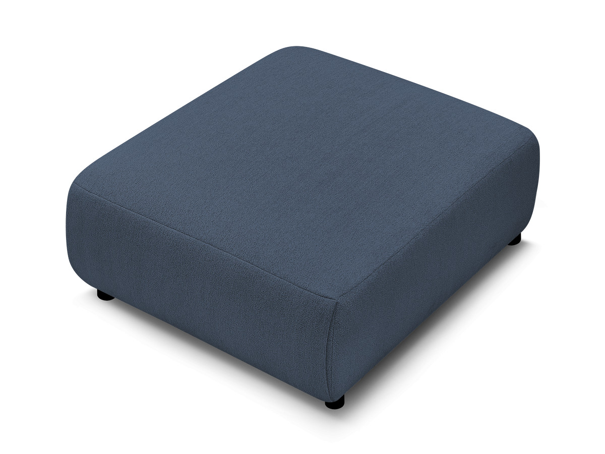 JANA grote poef in gemêleerde stof