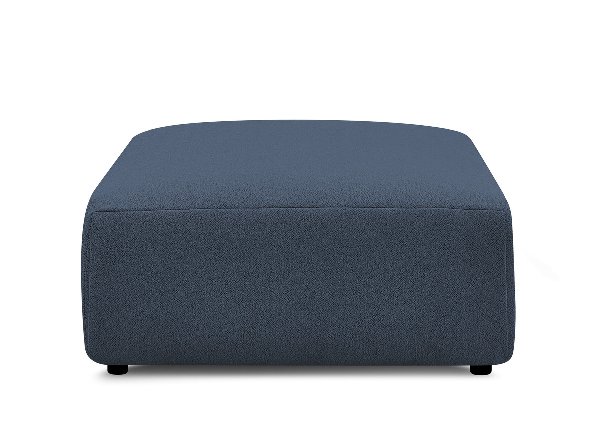 JANA grote poef in gemêleerde stof