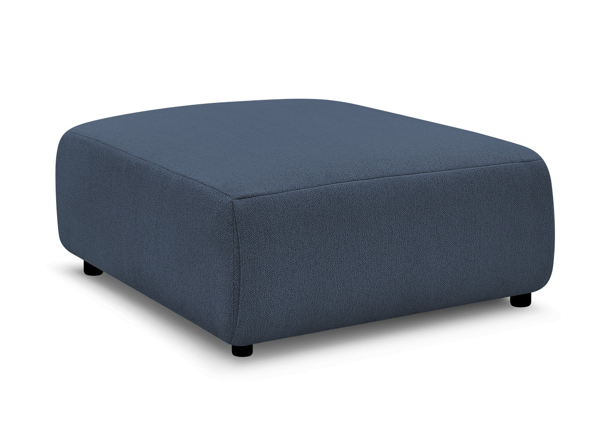 JANA grote poef in gemêleerde stof