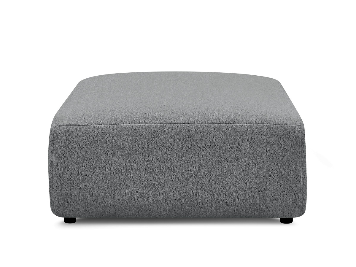 JANA grote poef in gemêleerde stof