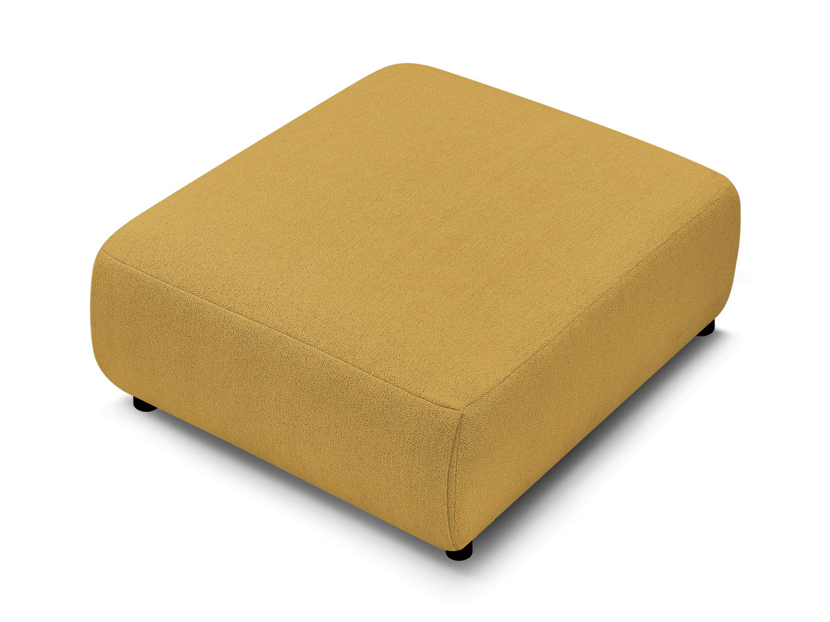 JANA grote poef in gemêleerde stof