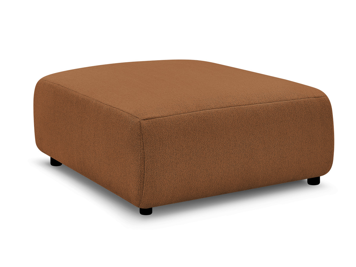 JANA grote poef in gemêleerde stof