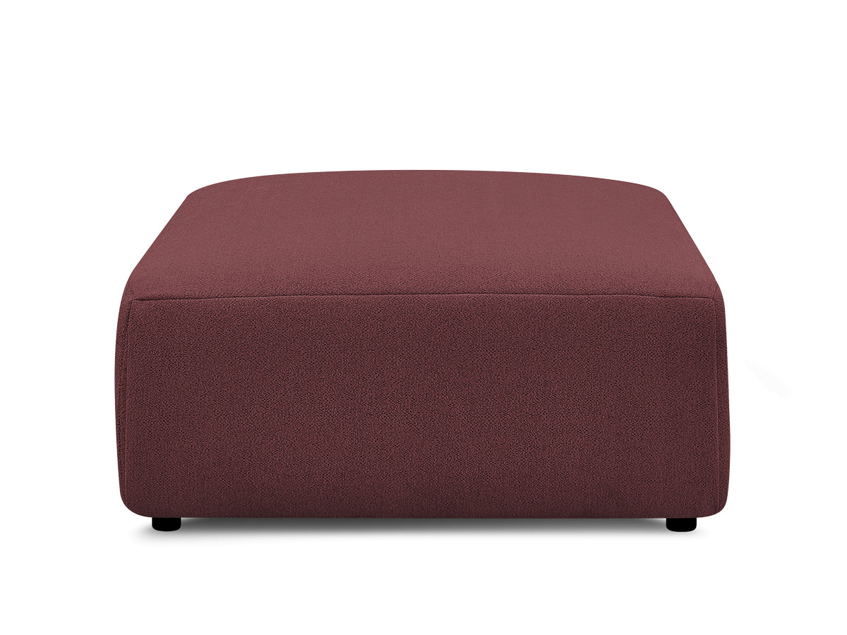 JANA grote poef in gemêleerde stof