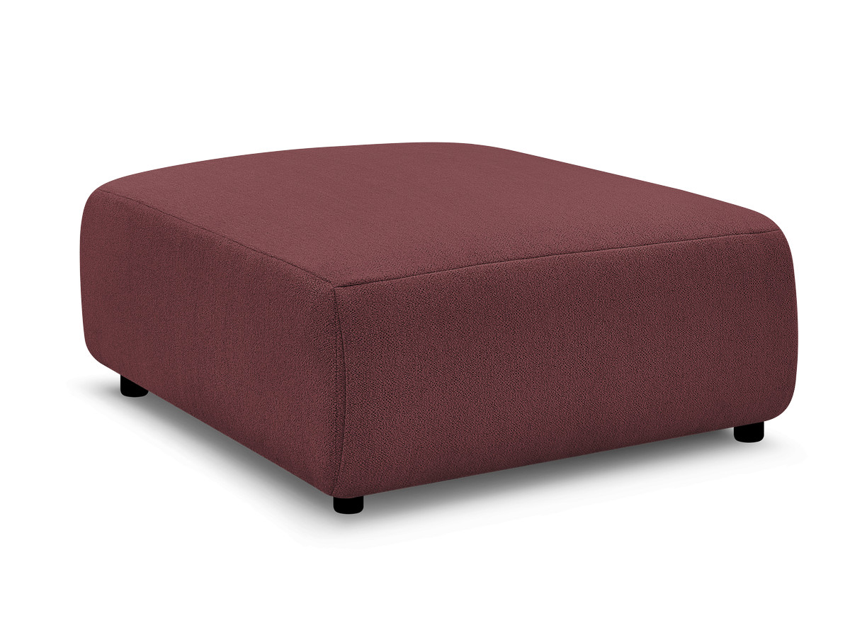 JANA grote poef in gemêleerde stof