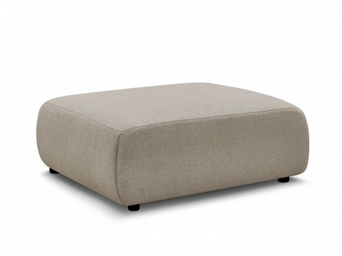 Pouf grand JANA tissu chiné
