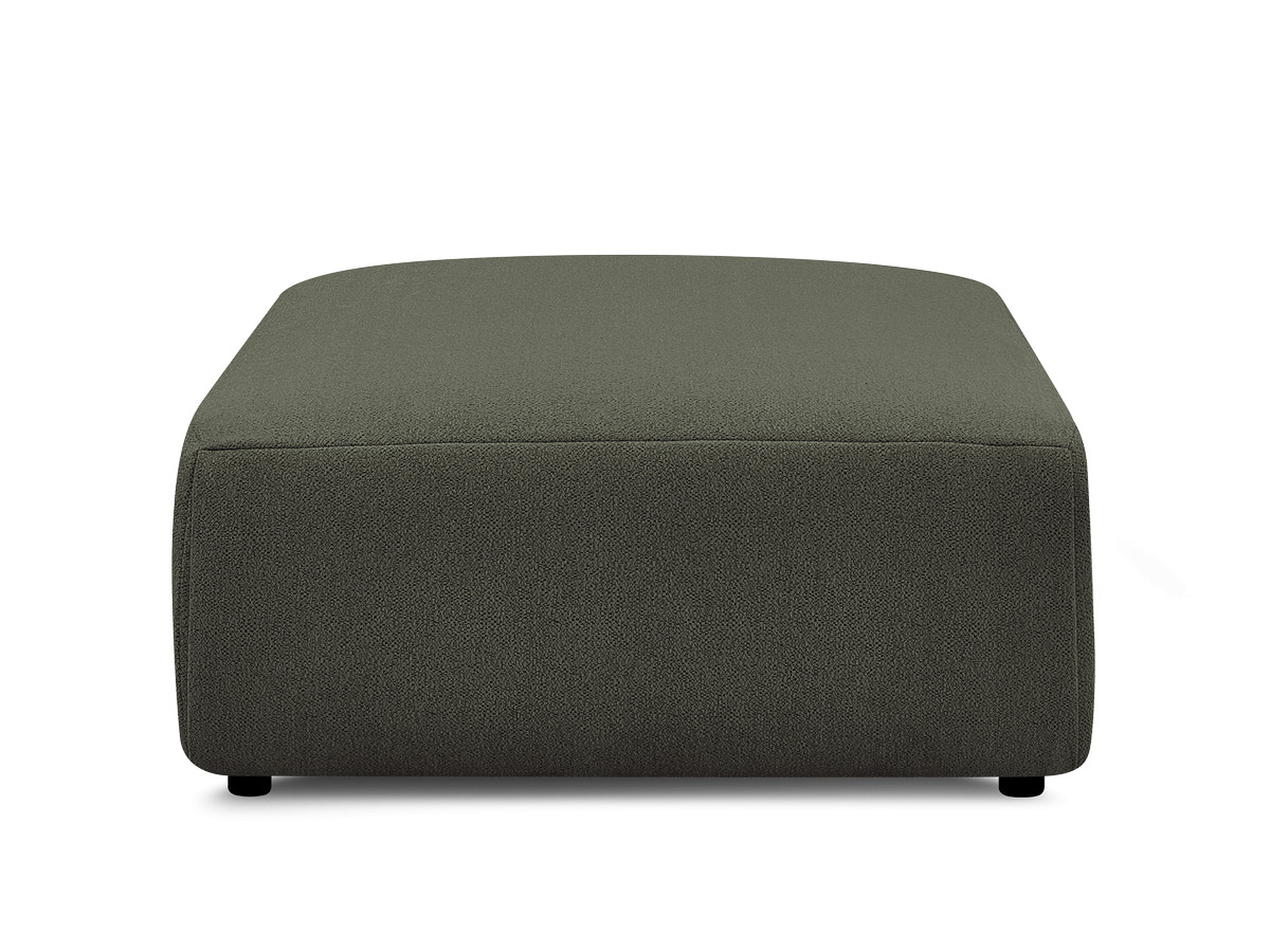 JANA grote poef in gemêleerde stof