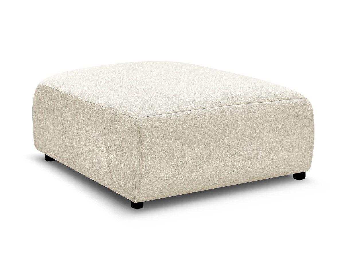 JANA grote poef in fluwelen stof