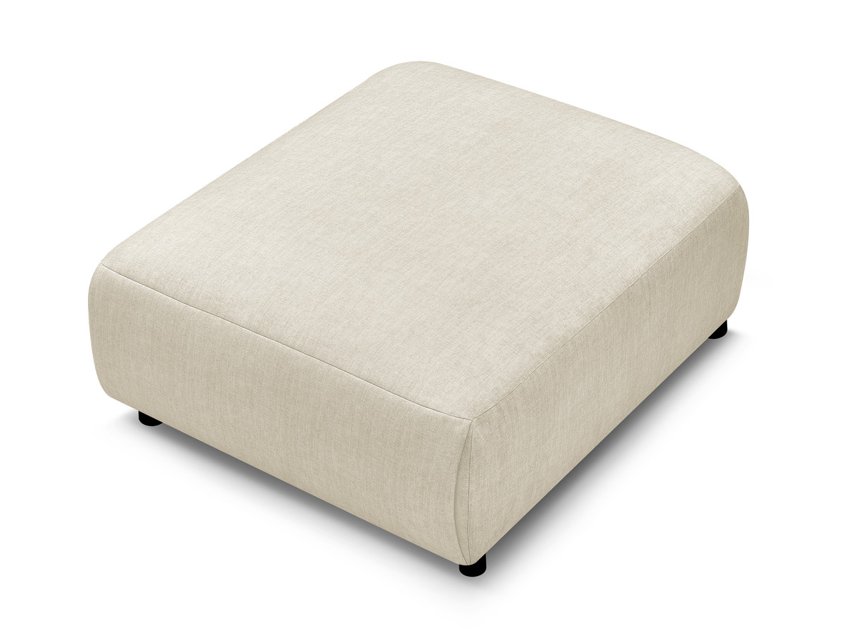 JANA grote poef in fluwelen stof