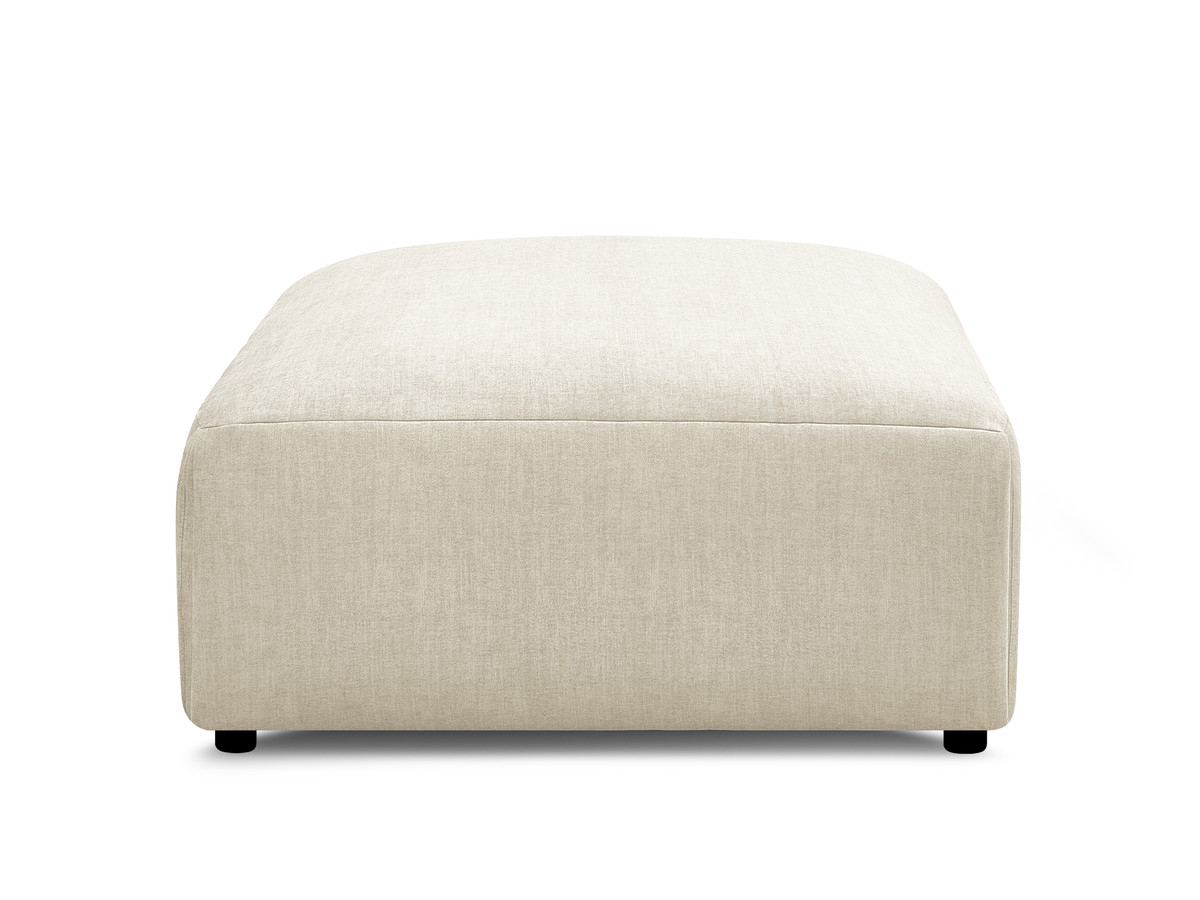 JANA grote poef in fluwelen stof