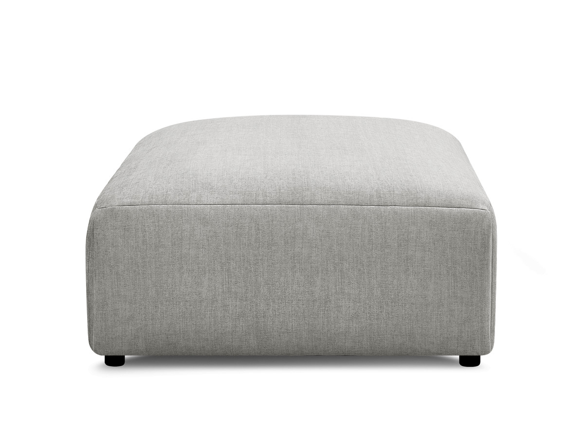 JANA grote poef in fluwelen stof