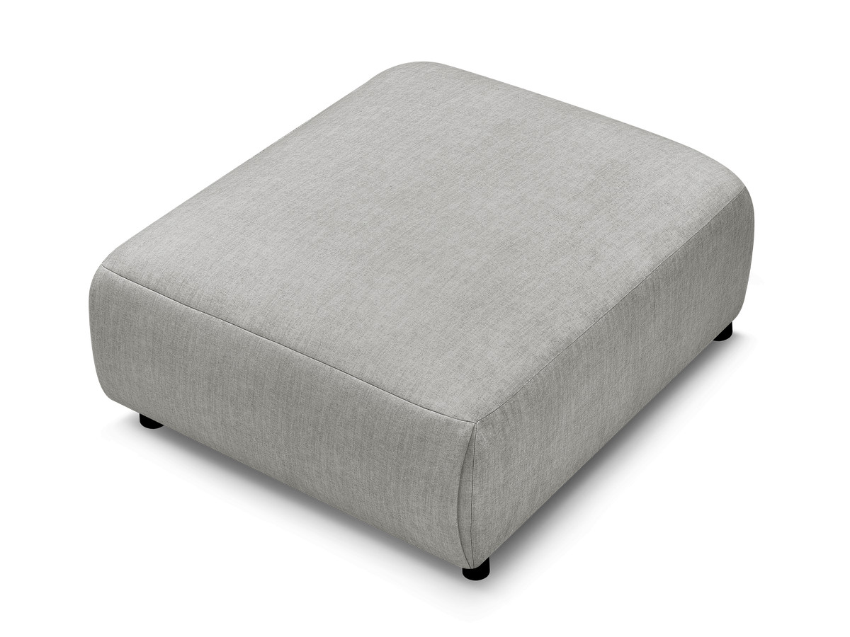 JANA grote poef in fluwelen stof