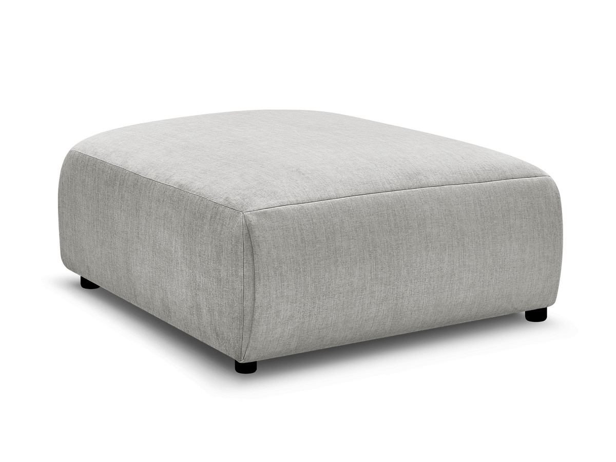 JANA grote poef in fluwelen stof