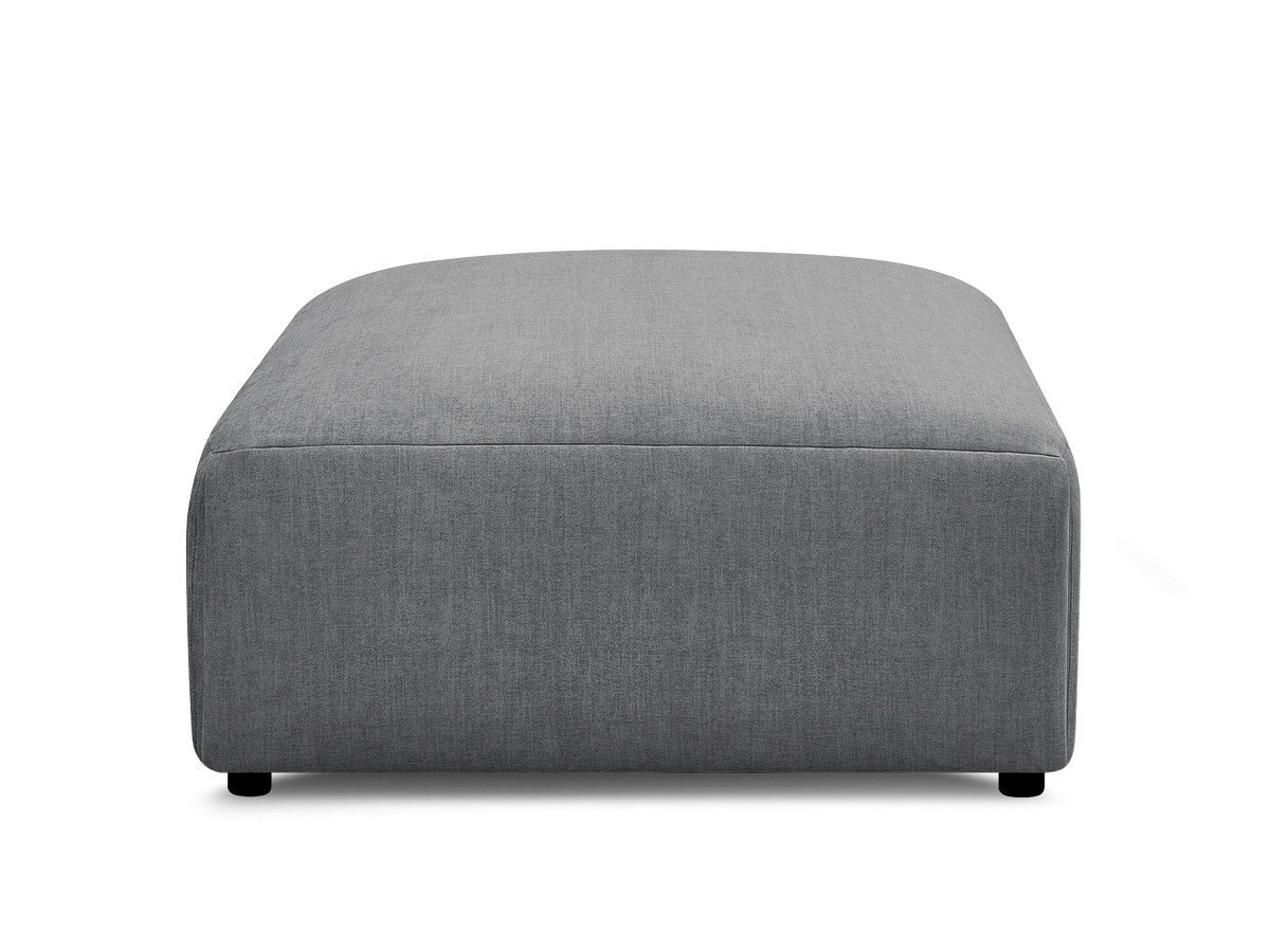 JANA grote poef in fluwelen stof