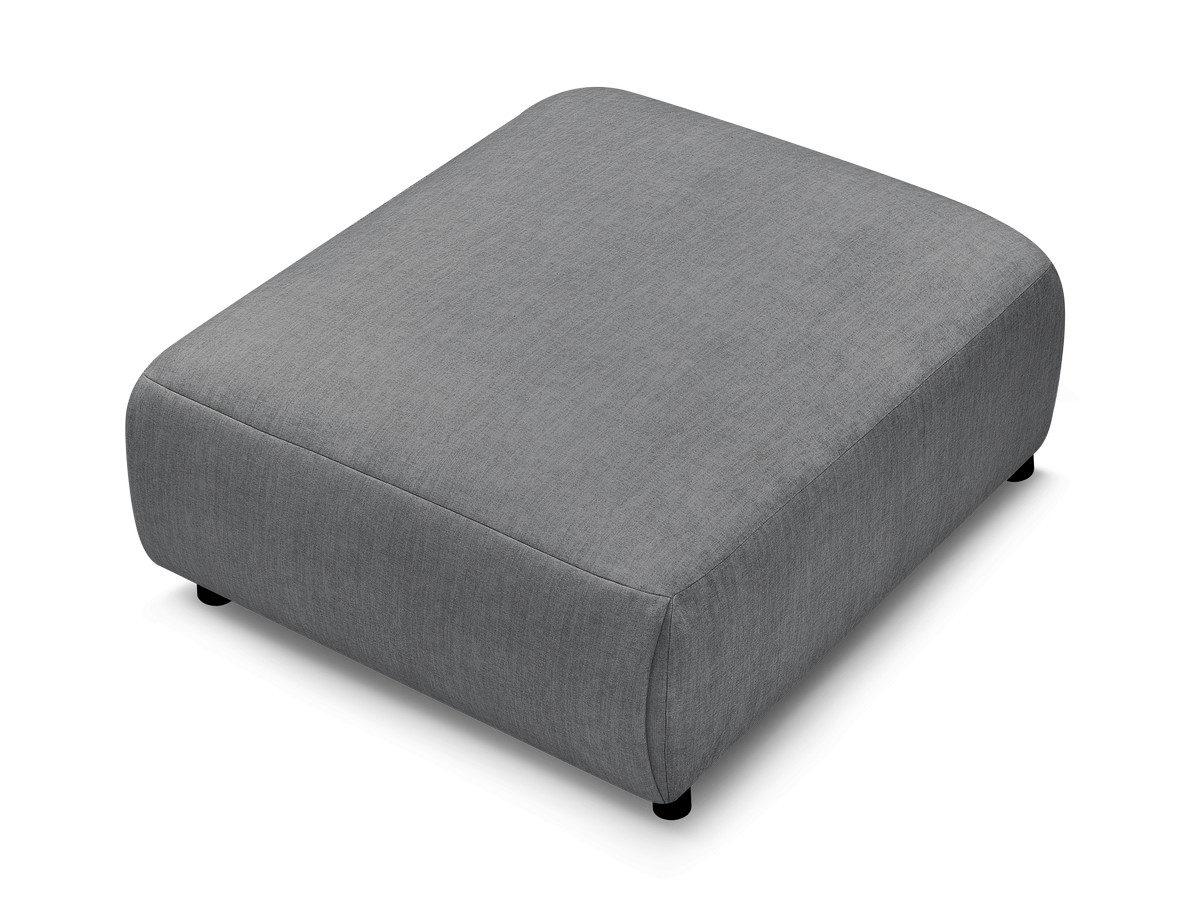 JANA grote poef in fluwelen stof