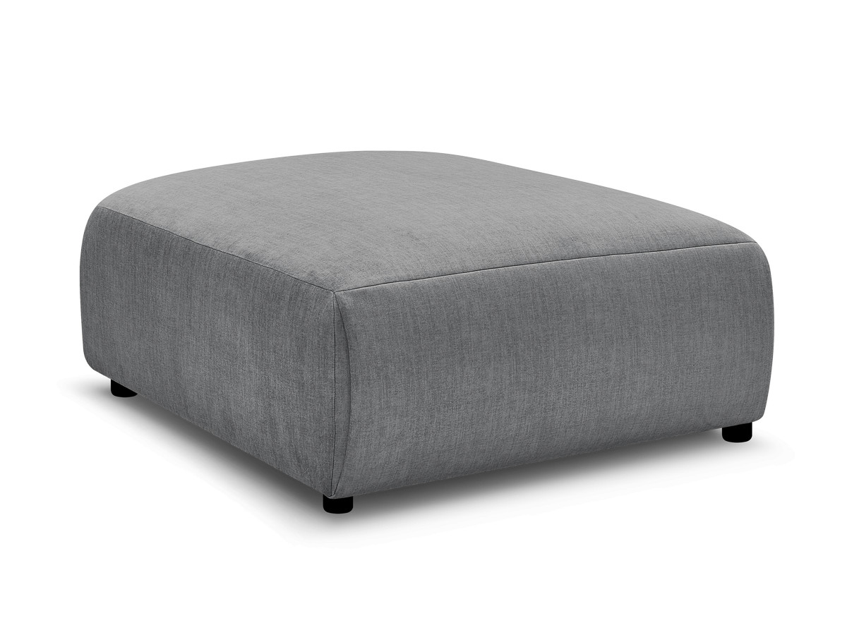 JANA grote poef in fluwelen stof