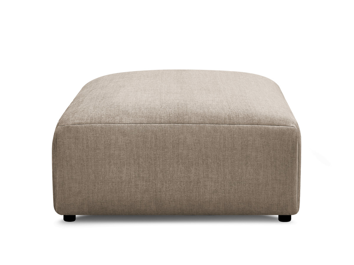 JANA grote poef in fluwelen stof