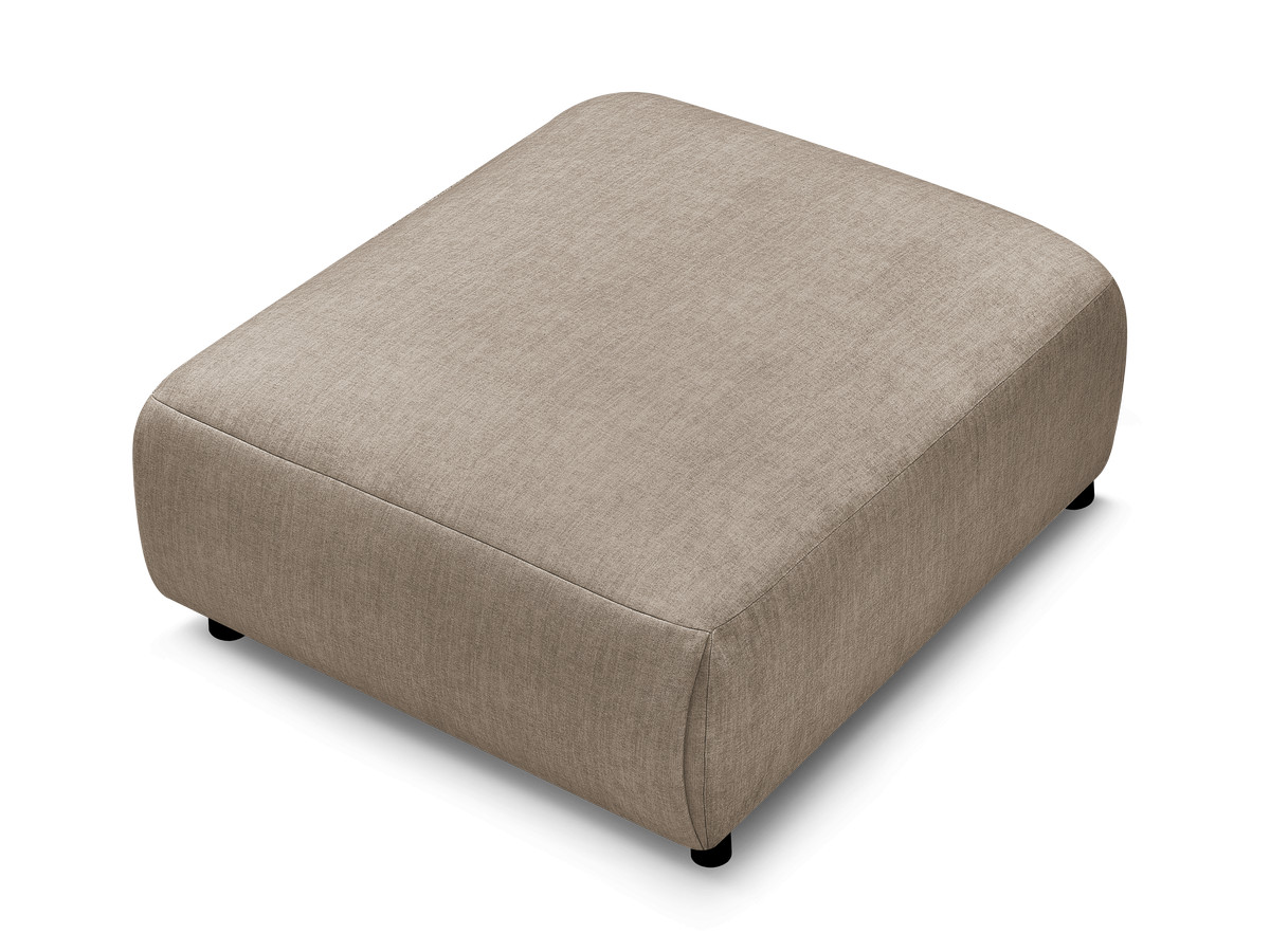 JANA grote poef in fluwelen stof