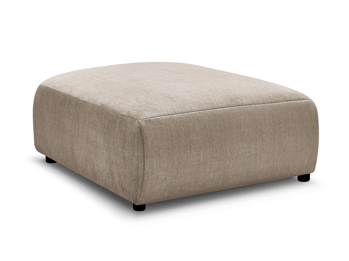 JANA grote poef in fluwelen stof