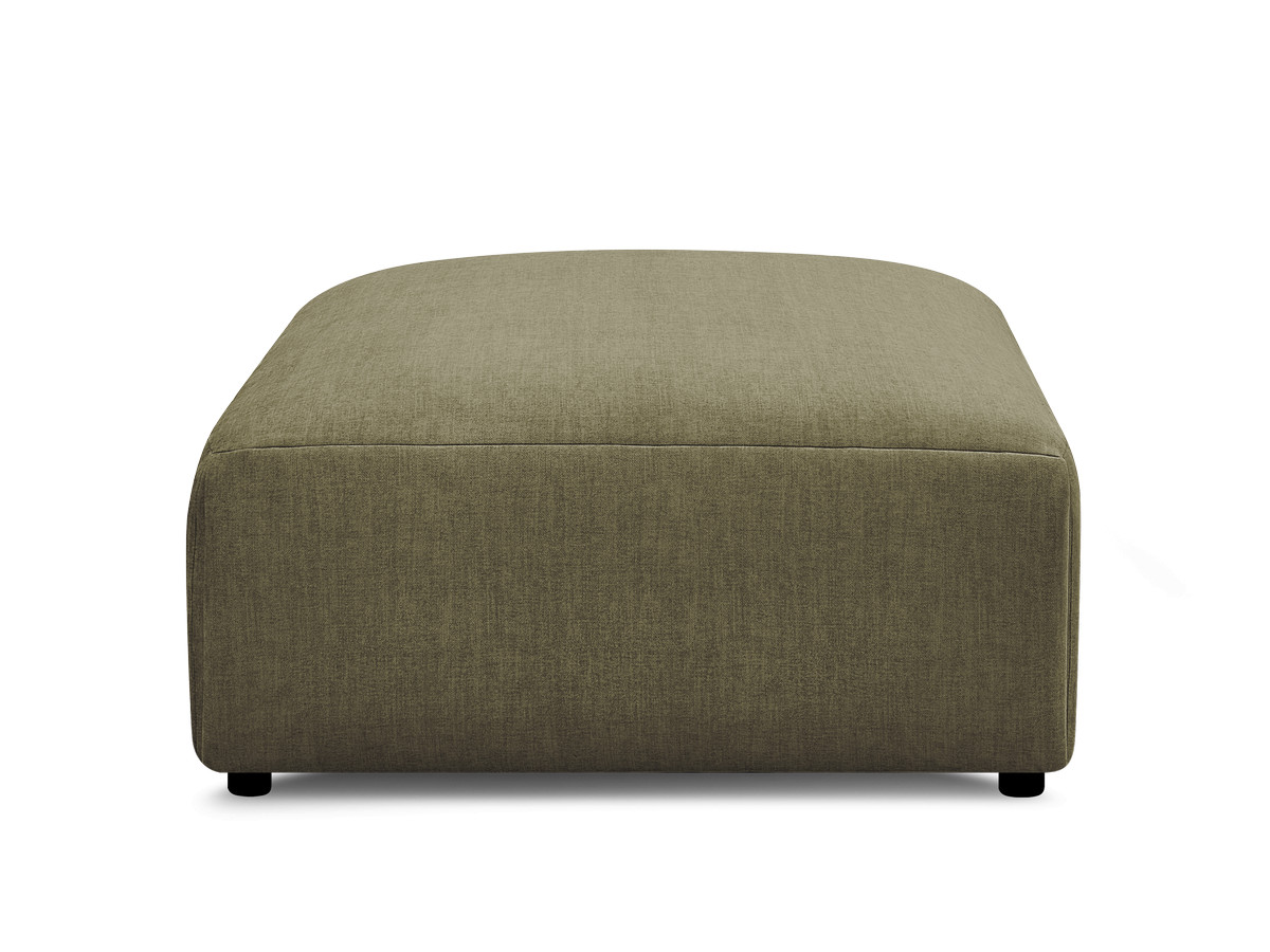 JANA grote poef in fluwelen stof