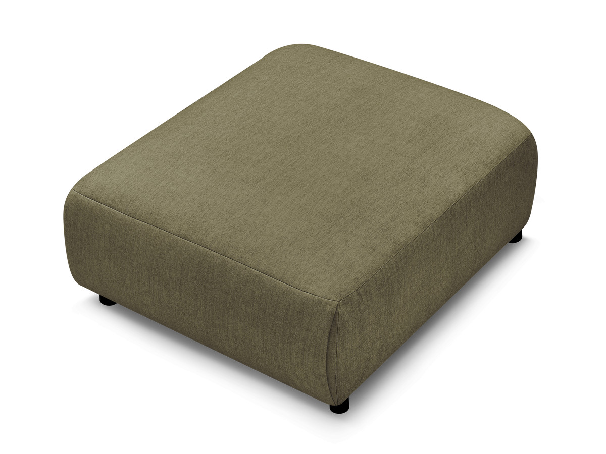 JANA grote poef in fluwelen stof