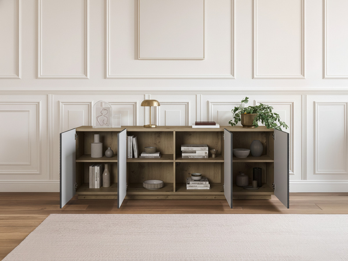 Buffet 4 portes 200 cm ALICE