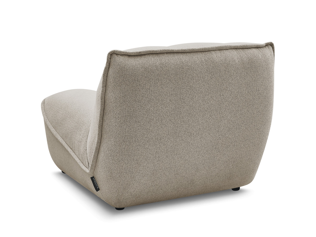1-zits chaise longue voor modulaire bank SERENA, gemęleerde stof