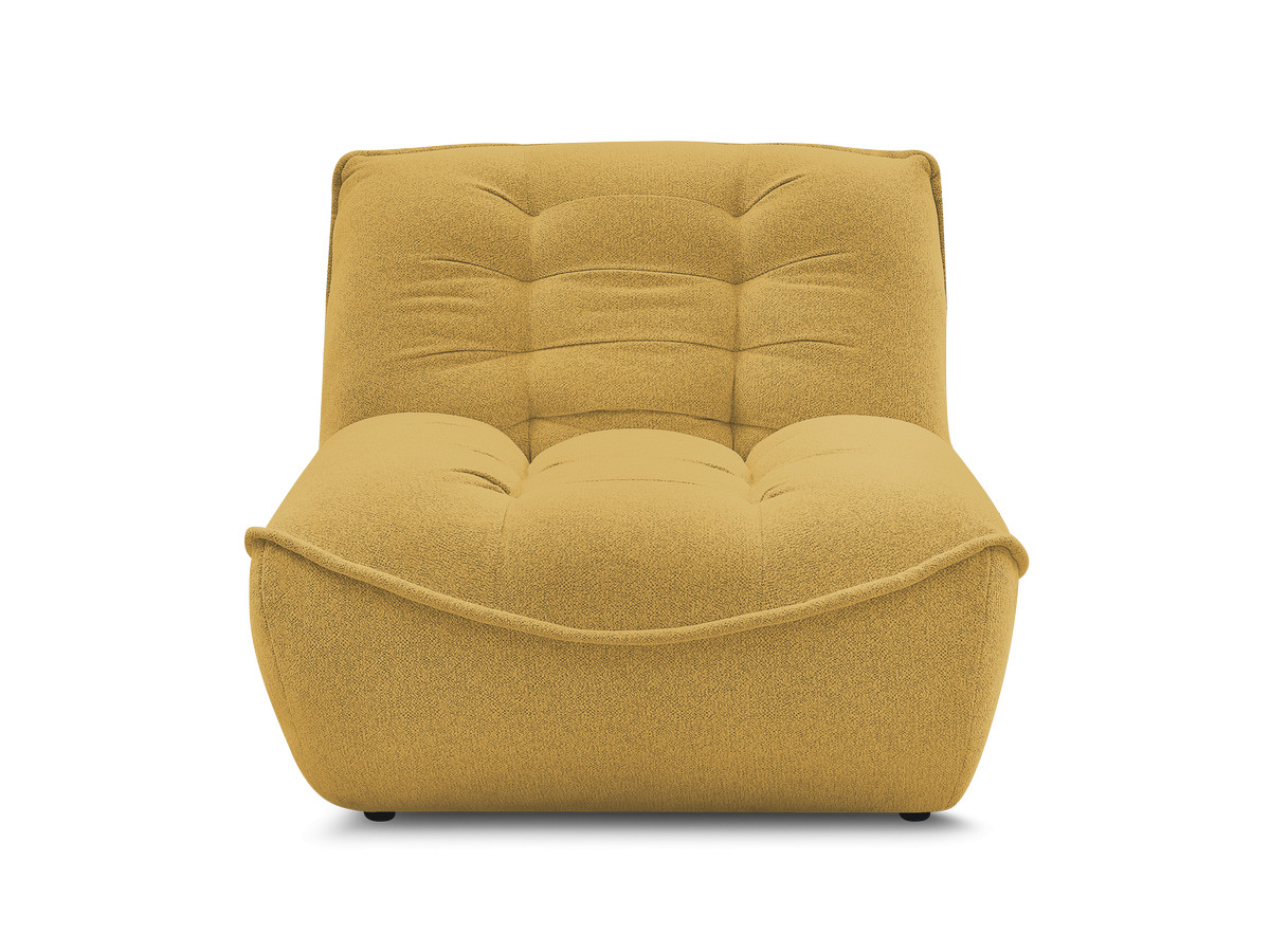 1-zits chaise longue voor modulaire bank SERENA, gemêleerde stof