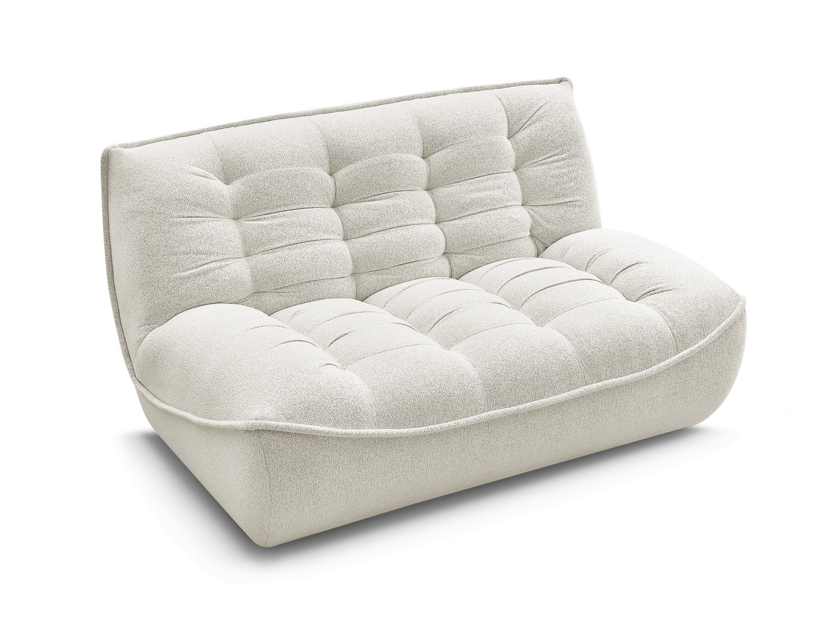 Chauffeuse 2 places pour canapé modulable SERENA tissu chiné