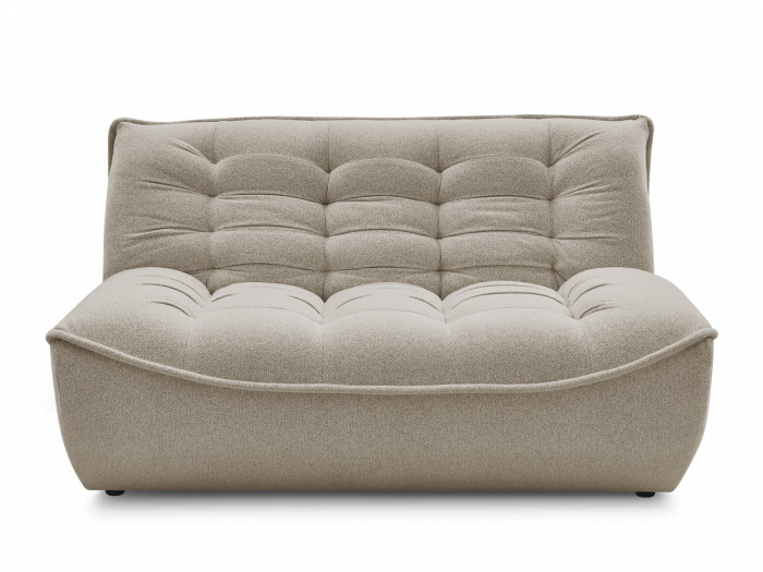 Chauffeuse 2 places pour canapé modulable SERENA tissu chiné