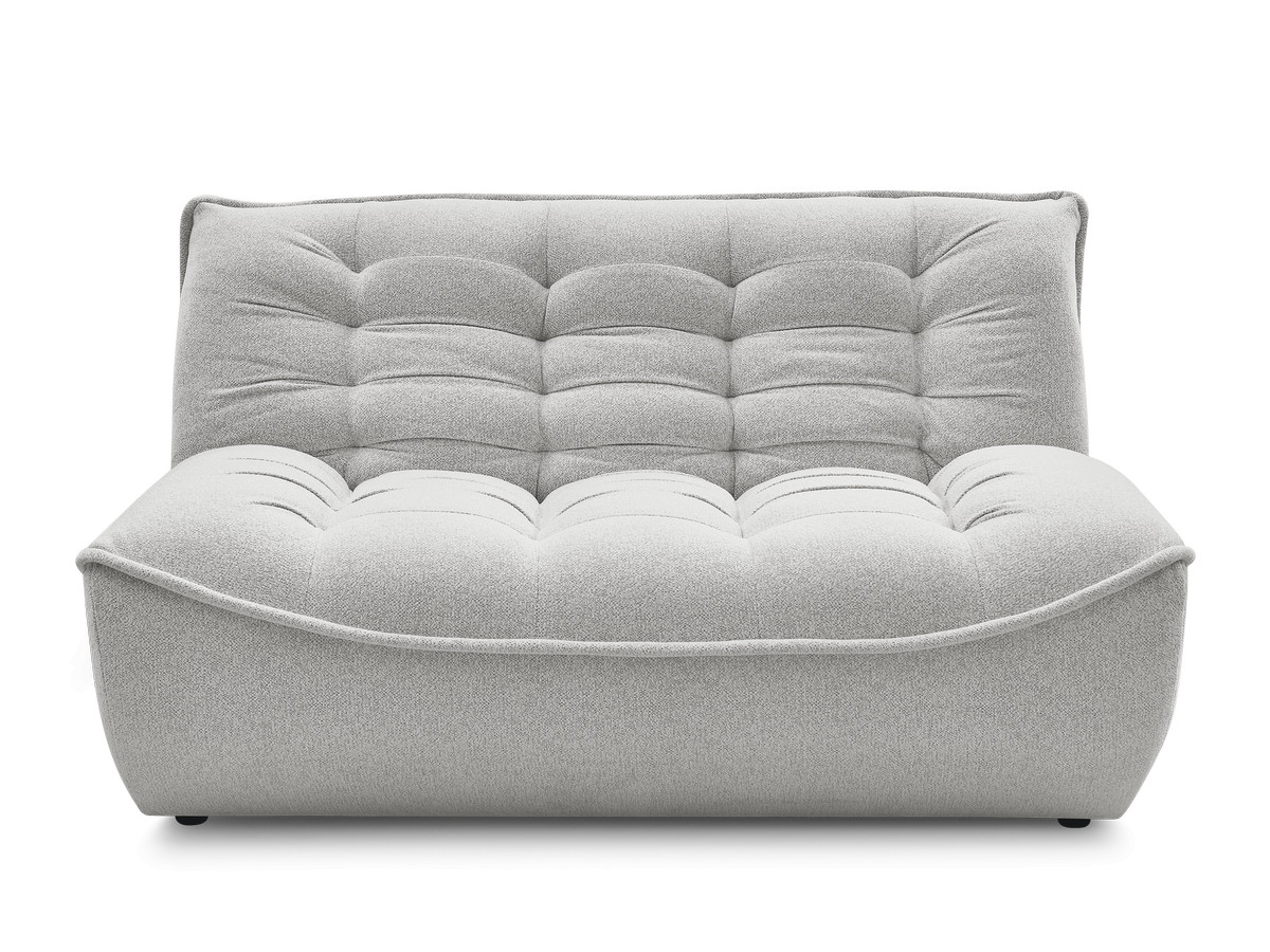 Chauffeuse 2 places pour canapé modulable SERENA tissu chiné