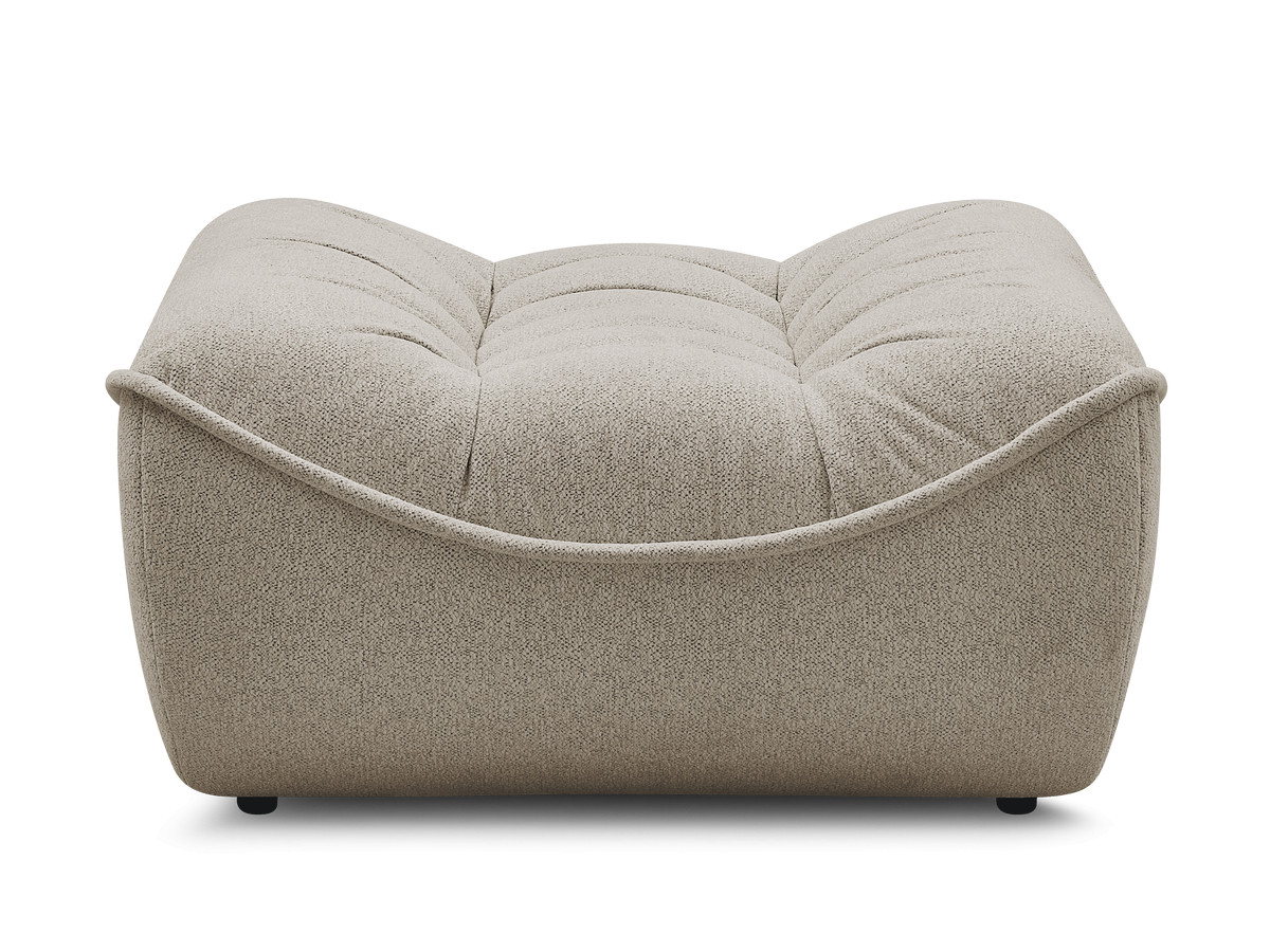 Pouf SERENA tissu chiné