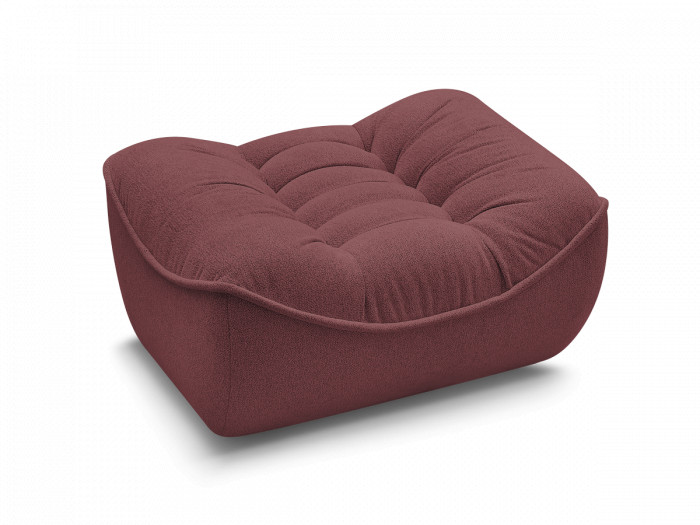 Pouf SERENA tissu chiné